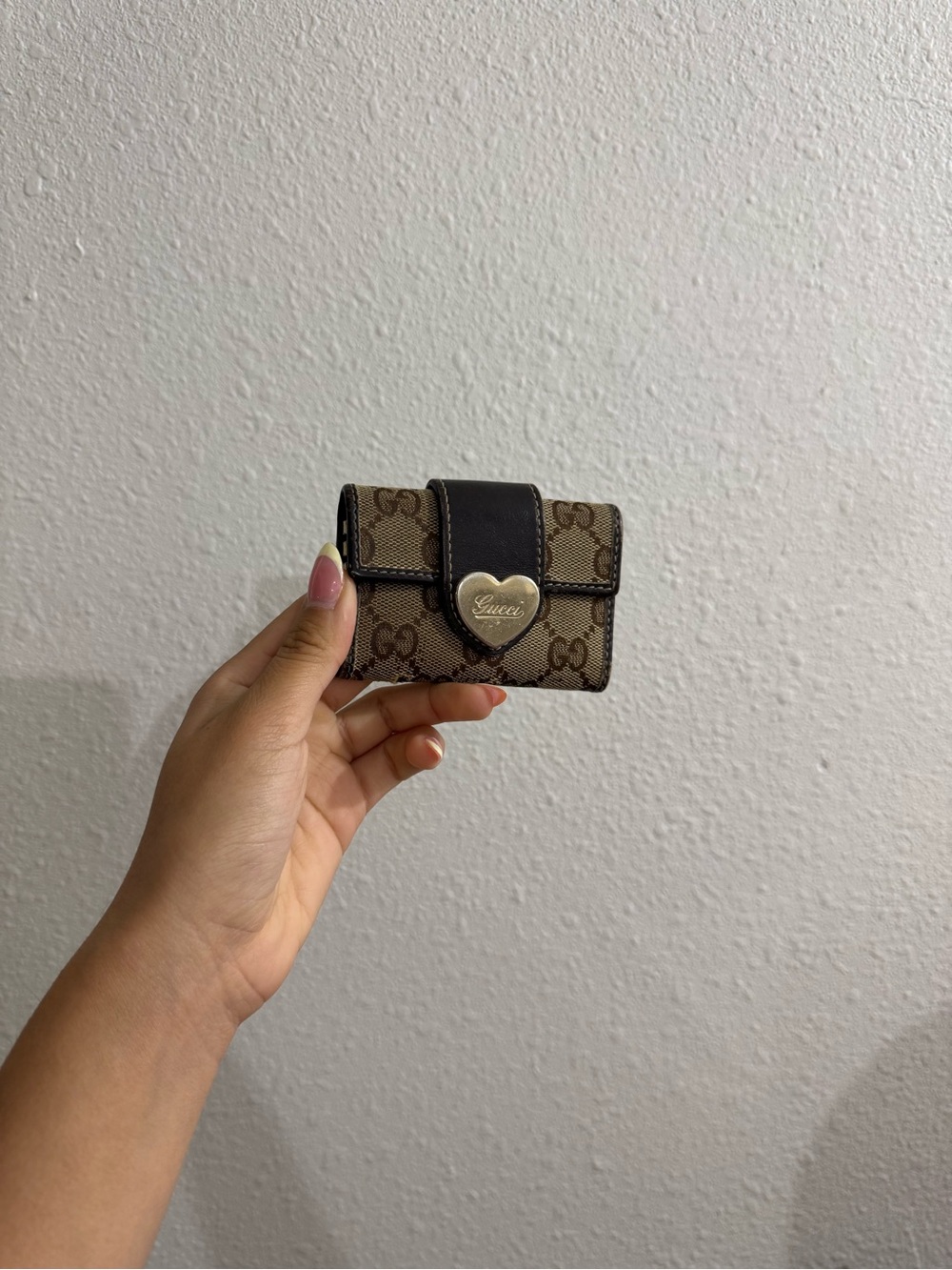 Brown Gucci wallet